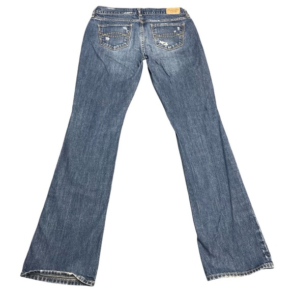 Abercrombie & Fitch Women’s OS EMMA Ripped Boot Cut Jean - Picture 4 of 12